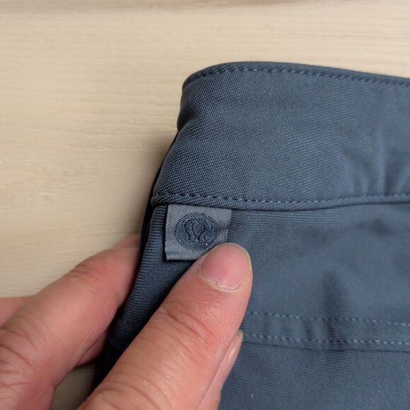 Lululemon ABC Pant Classic Warpstreme Mens 44x35 Tall Iron Blue Stretch M5970T - Picture 4 of 12